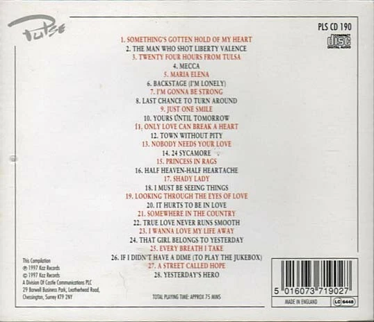 At His Best ~ Gene Pitney ~ Country Rock ~ CD ~ Used VG — 第 2/2 张图片