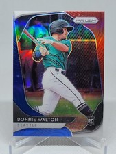 2020 Panini Red/White/Blue Prizm #201 Donnie Walton Rookie Card RC Mariners E4D