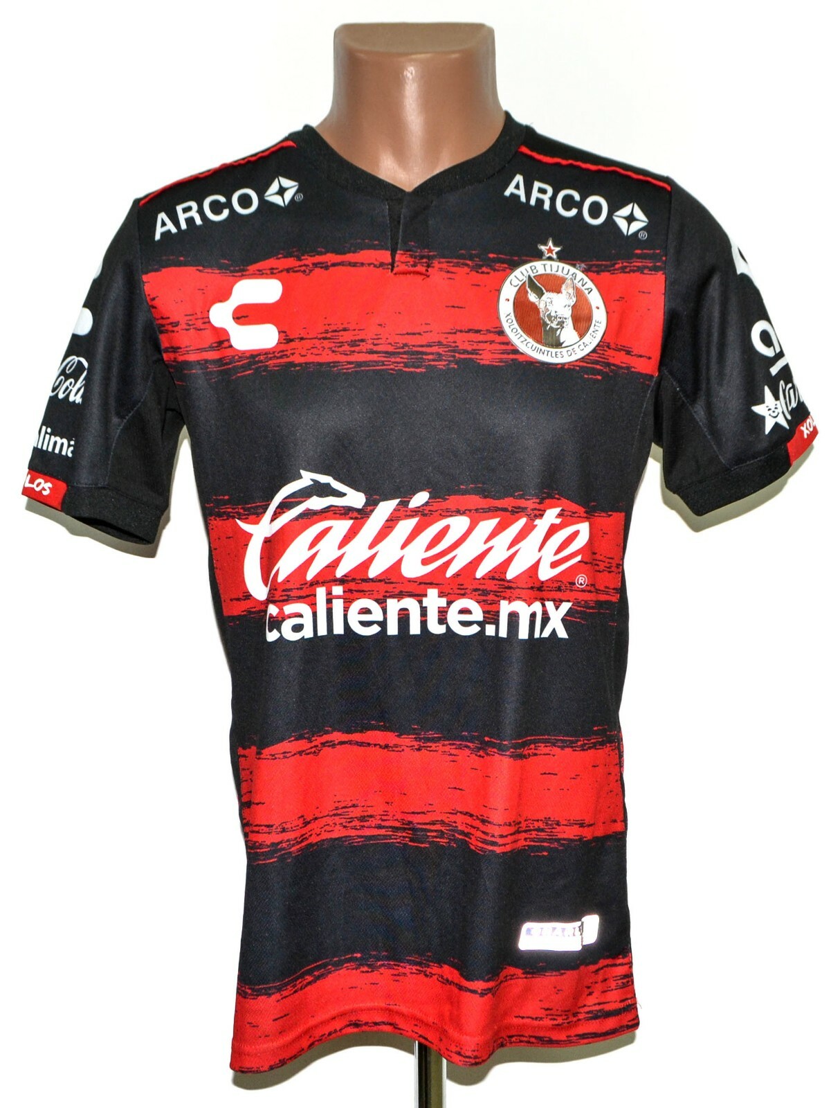 CLUB TIJUANA MEXICO 2018/2019 HOME FOOTBALL SHIRT SIZE S ADULT
