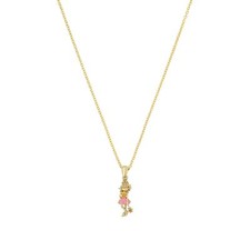 Prinzessin Lillifee Children's Necklace Silver Zirconia Pink Girls 2038747