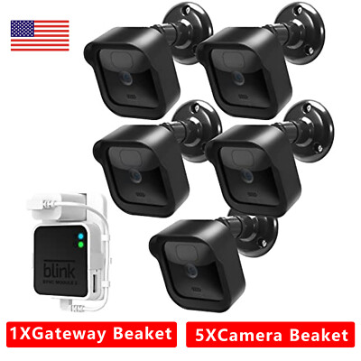 Pack Blink Outdoor Camera Mount Bracket Full Weather Proof Housing Mount 