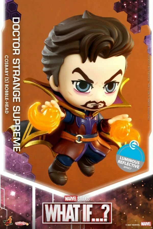 Marvel Hot Toys Cosbaby Doctor Strange Supreme ЧТО, ЕСЛИ...? COSB887 Cosbaby новый - Изображение 2 из 4
