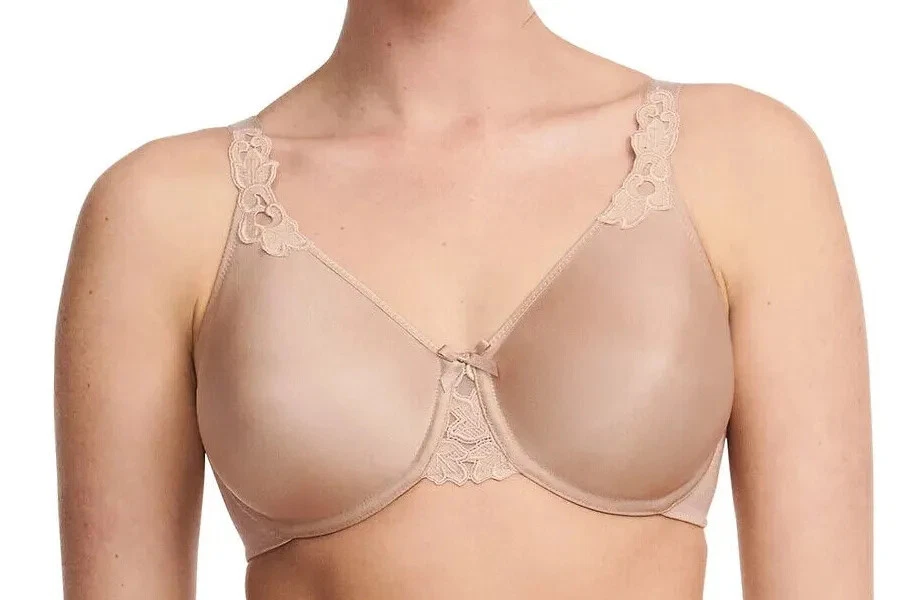 Soutien-gorge Chantelle Parisian Allure 80F (65F EU) - Neuf Avec étiquettes, Couleur Peau Rosé