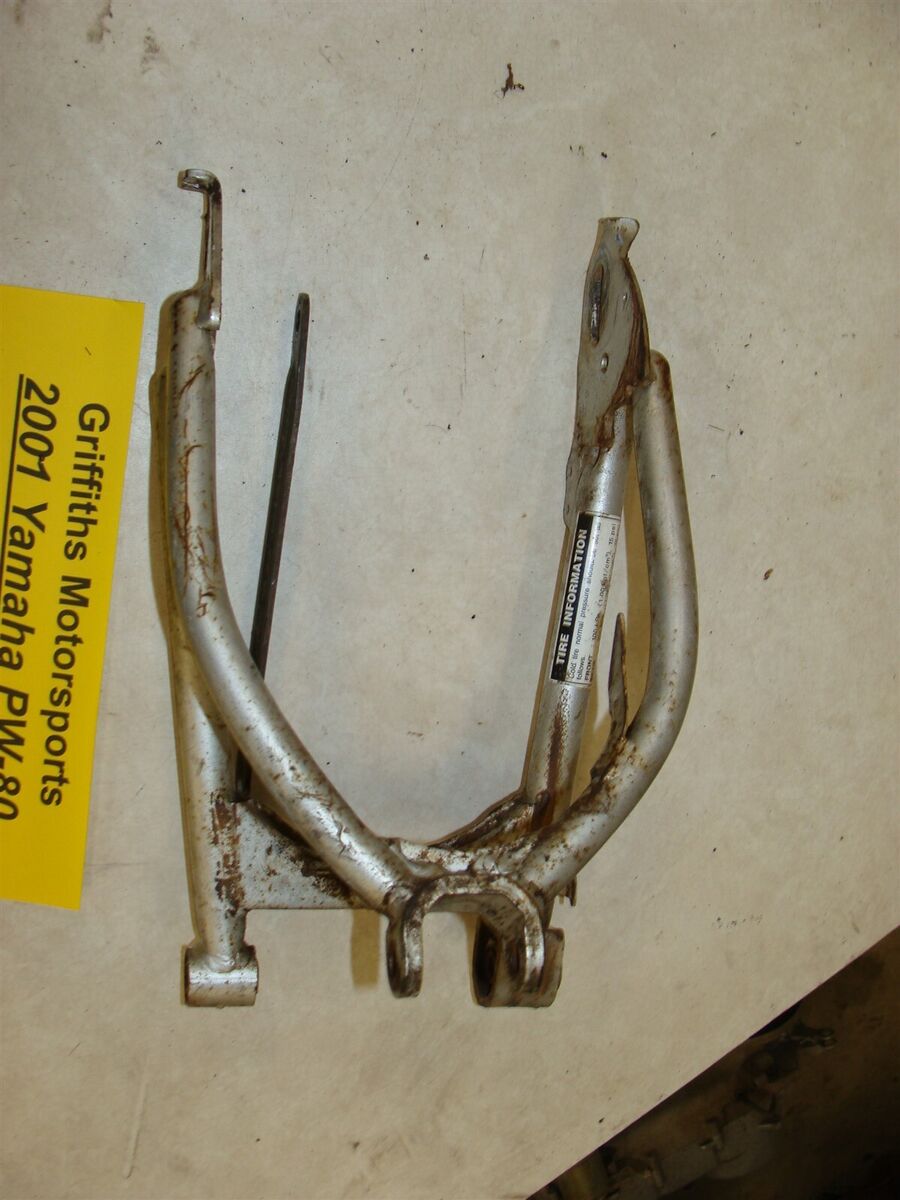 2001 Yamaha PW-80 83-06 rear swingarm suspension swing arm 2001 Yamaha PW-80 83-06 rear swingarm suspension swing arm