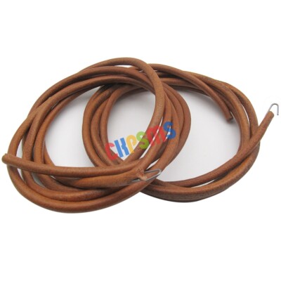 72'' LEATHER BELT SINGER TREADLE SEWING MACHINE - 3/16'' #B111-72 2PCS