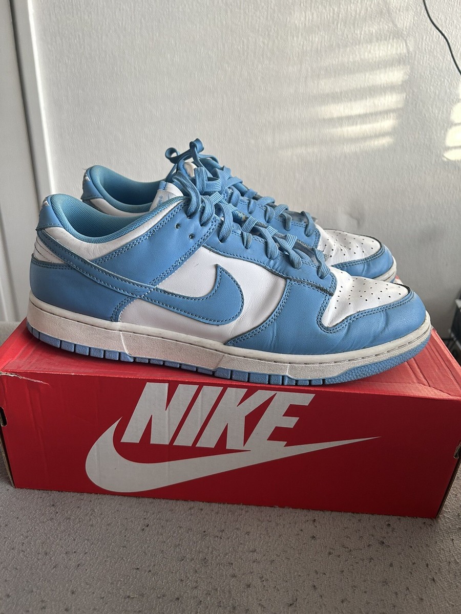 Size 12 Nike Dunk Low University Blue UK