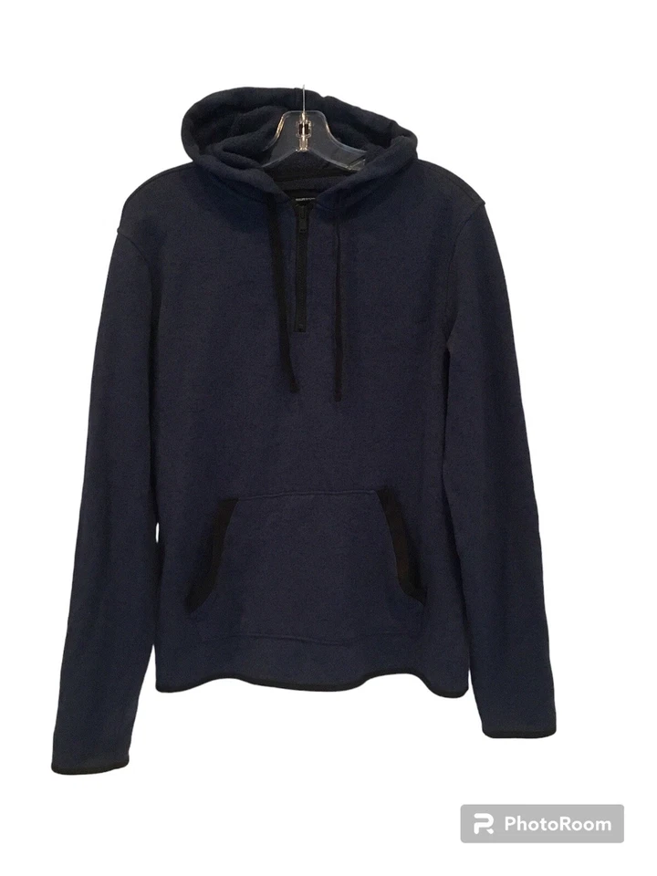 Urban Pipeline Navy 1/4 Zip Pullover Hoodie Men’s Medium - Image 2 of 4