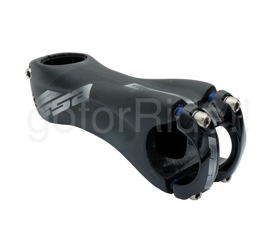 FSA K-Force Light Carbon Stem 110mm +/-6 Degree for Road Bicycle 31.8 Bar Clamp - Image 3 of 4