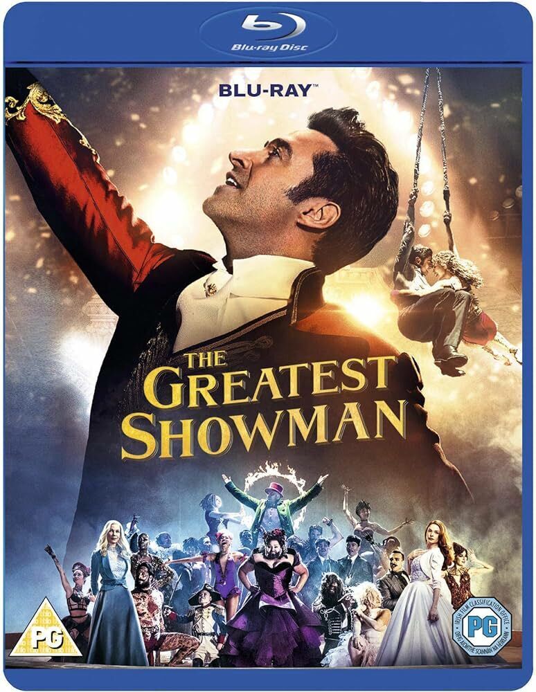The Greatest Showman Blu-ray French Import Very Good Condition