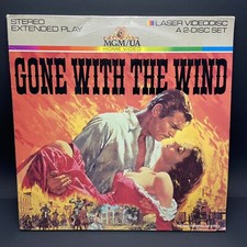Gone With the Wind Laserdisc LD MGM Home Video Clark Gable