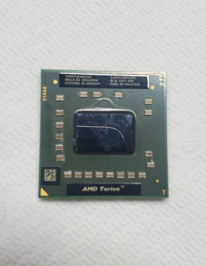 NEW AMD Turion 64X2 RM-72 2.1GHz AMD64 & HyperTransport Technology ...