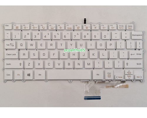 New LG Gram 14Z90N 14T90N 14ZD90N 14Z90N-N.AAS7 14Z90N-VR50K Keyboard US Backlit - Picture 6 of 7