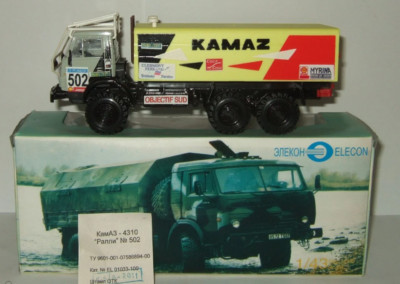 KAMAZ 4310 6X6 Rally 502 Elekon 1:43 MEGA RARE