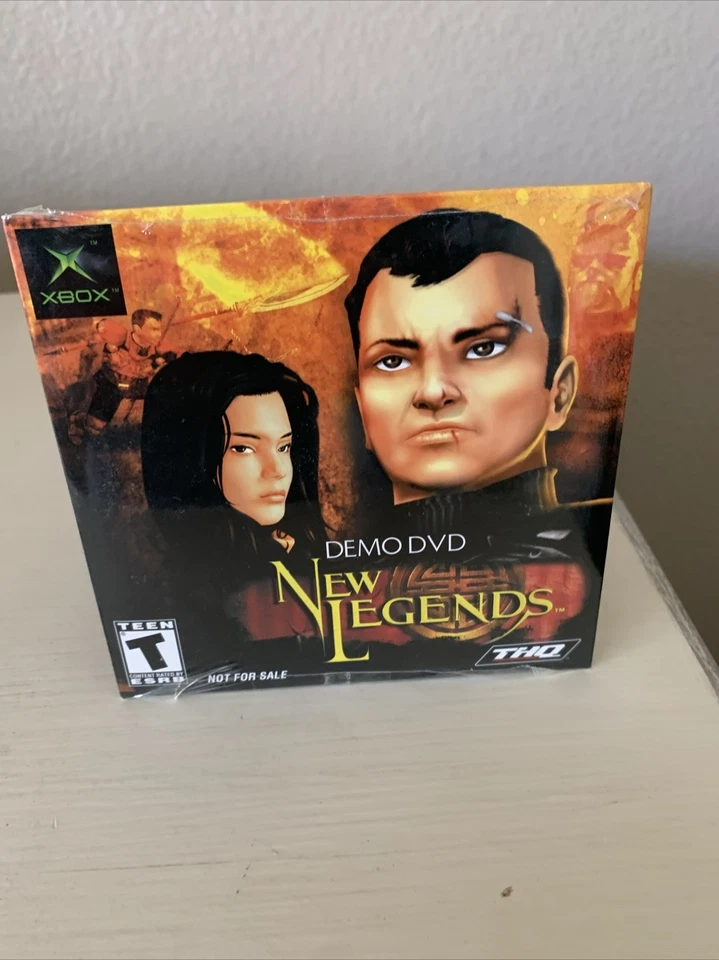 XBOX Original New Legends Rare Promo Demo DVD 2002 Microsoft New Sealed VHTF NFR - Image 3 of 4