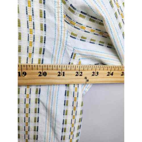 The Territory Ahead Mens Button Front Shirt Sz XL Geometric Western print cotton - Picture 9 of 10