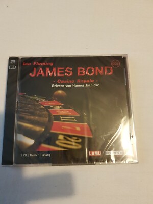Hörbuch Ian Fleming James Bond 007 Casino Royale 2 CDs (Hannes Jaenicke) 