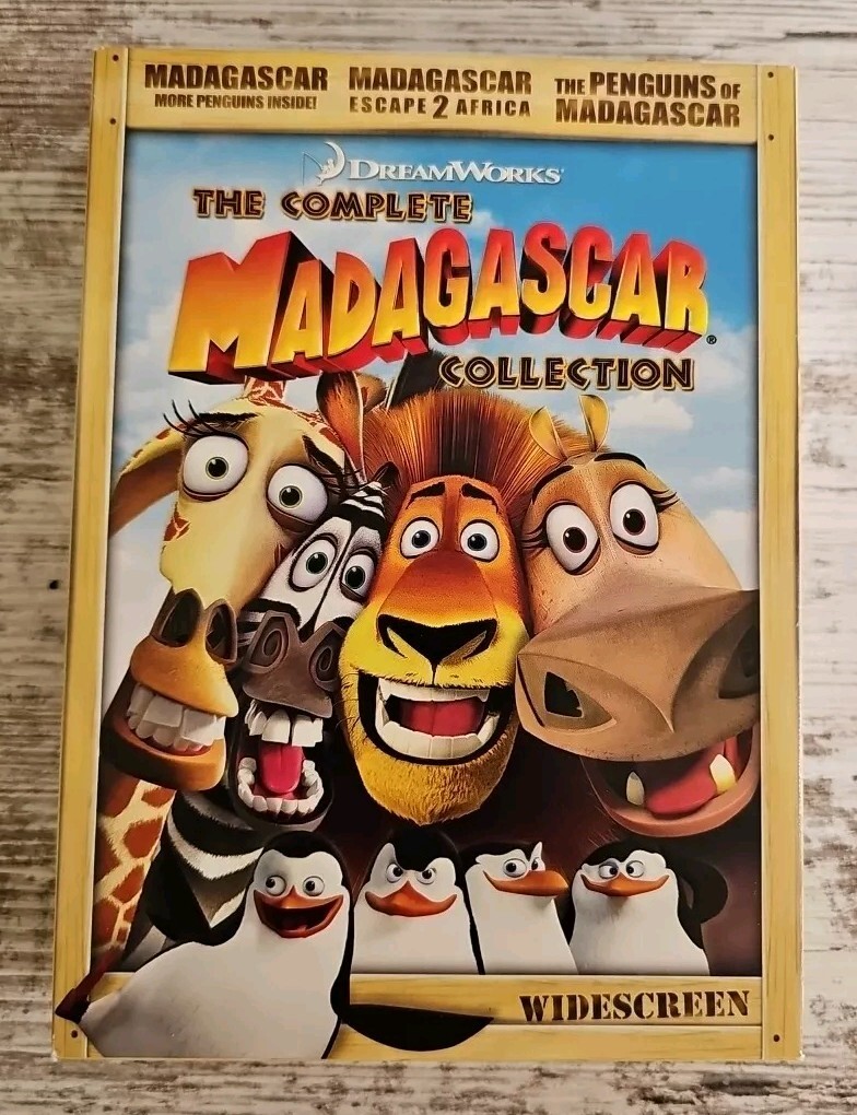 The Complete Madagascar Collection box set of 3 97361408644