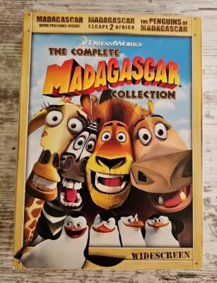 The Complete Madagascar Collection box set of 3 97361408644