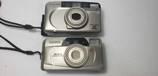 Lot of 2 MINOLTA ORION FREEDOM ZOOM 35mm AF Film - MINOLTA Riva Zoom 90 Date