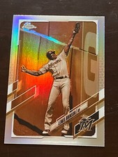 ⚾ 2021 Topps Chrome Baseball Sepia Refractor Base Card #52 Lewis BRINSON ⚾