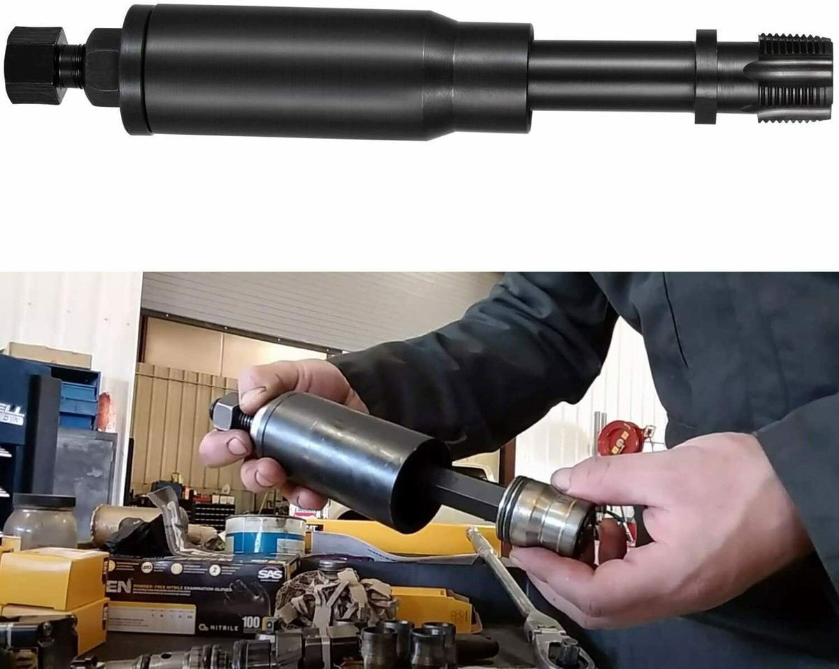Injector Sleeve Cup Removal Installation Tool Compatible with Caterpillar CAT 3126 / 3126B C7 C9 with Style HUEI injectors - 34