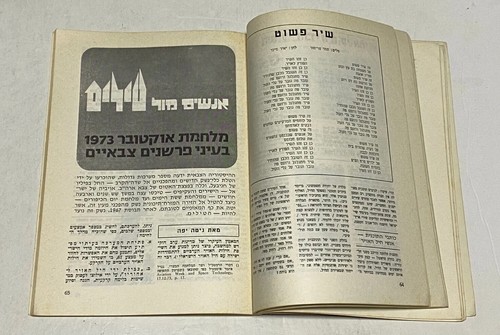 Vintage Bitaon IDF of Israeli Air Force Magazine AUGUST 1974 - Extremely RARE - Imagen 9 de 24