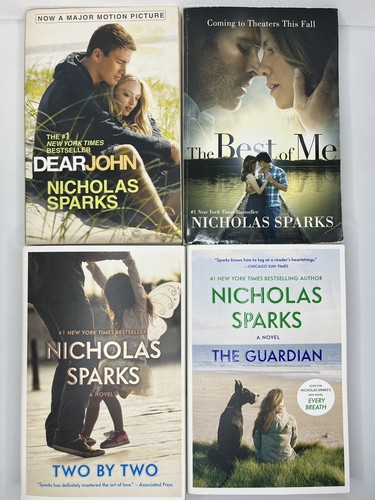 Nicholas Sparks Romance PB Book Lot | Dear John, Two x Two, Guardian, Best of Me - 第 2/9 張圖片