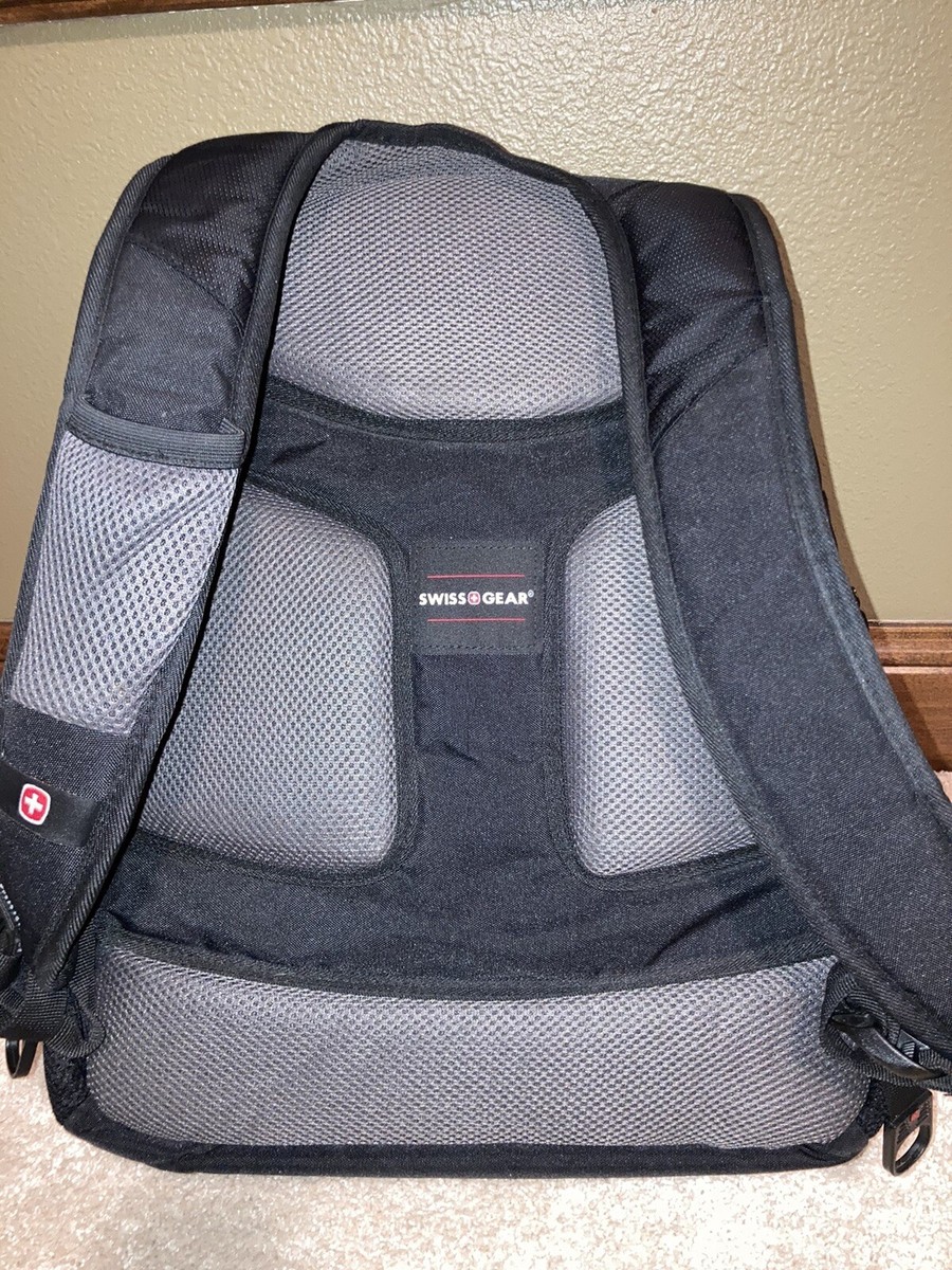 Swiss Gear 17" Laptop Padded Backpack, Black, 3 Compartments, Gently Used |  eBay