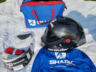 Shark Race-R Pro GP FIM Motorcycle helmet size large Great Condition! motogp