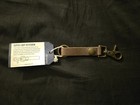 Rustico Super Loop Brown Leather Key Ring Top Grain Clip Snap Keychain NWT — photo 2