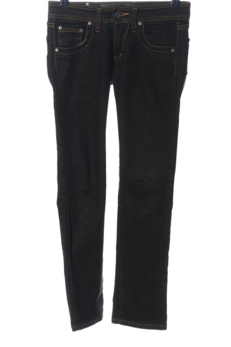 PLEASE Jeans a gamba dritta Donna Taglia IT 38 nero stile casual - Foto 4 di 5