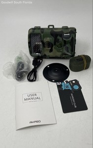 Akaso TC05 Trail Camera With Accessories & User Manual In Box Not Tested