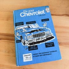 Chevy Impala 1966-1975 Shop Service Repair Manual Maintenance Engine Guide Diy