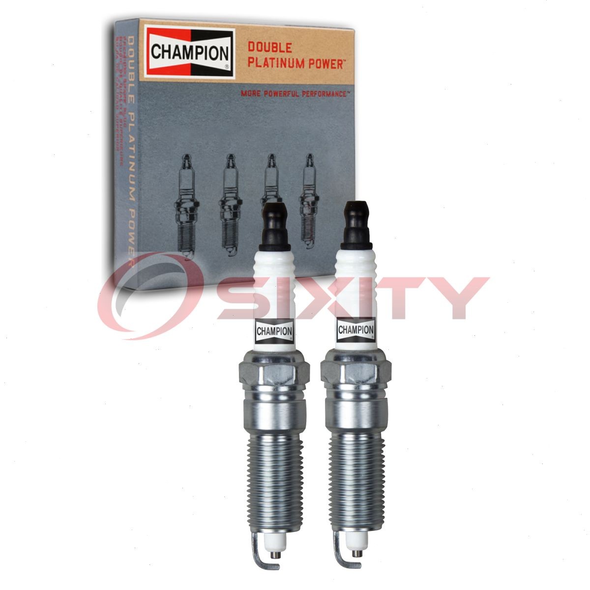 2 pc Champion Double Platinum 7440 Spark Plugs for XP5426 RE14PLP5 APP5426 et