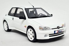 Otto 1/18 - Peugeot 106 Maxi Dimma White 1997 Resin Model Car