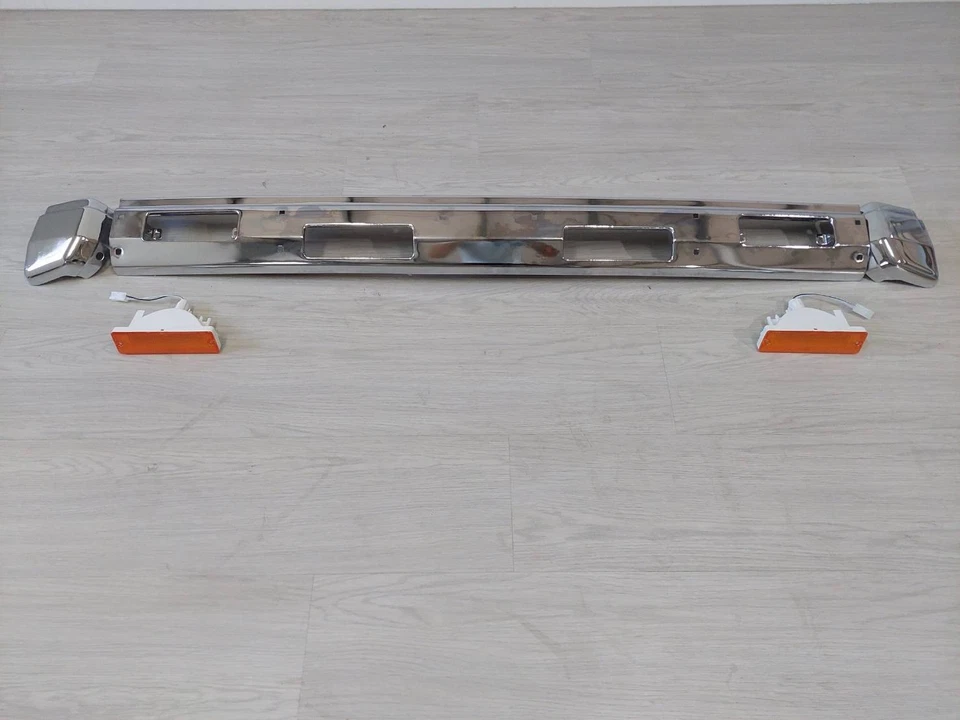 Juegos de luces delanteras cromadas para camioneta Nissan D21 Pathfinder 1986-1992 4x4 Foto 3 de 4