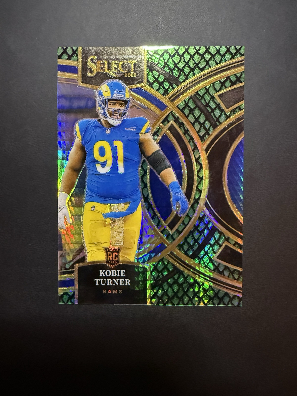 Kobie Turner Panini Select #131 Dragon Scale