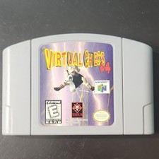 Titus Virtual Chess 64 Nintendo 64-Tested, Authentic, Working.