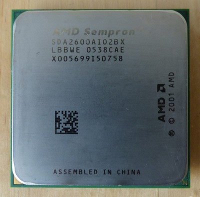 CPU AMD SEMPRON 2600+ 1.6GHz SDA2600AIO2BX SOCKEL 754