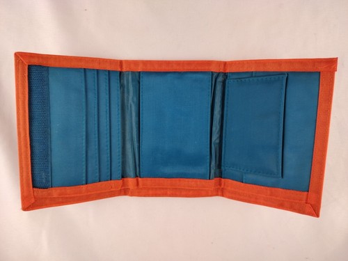 NFL Miami Dolphins Nylon Trifold Wallet - Picture 4 of 5