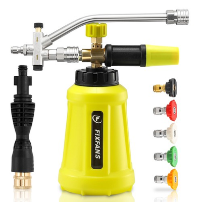 #ad Foam Cannon Dual Connector Accessory for Pressure Washer Double Tip Attachme... $58.77