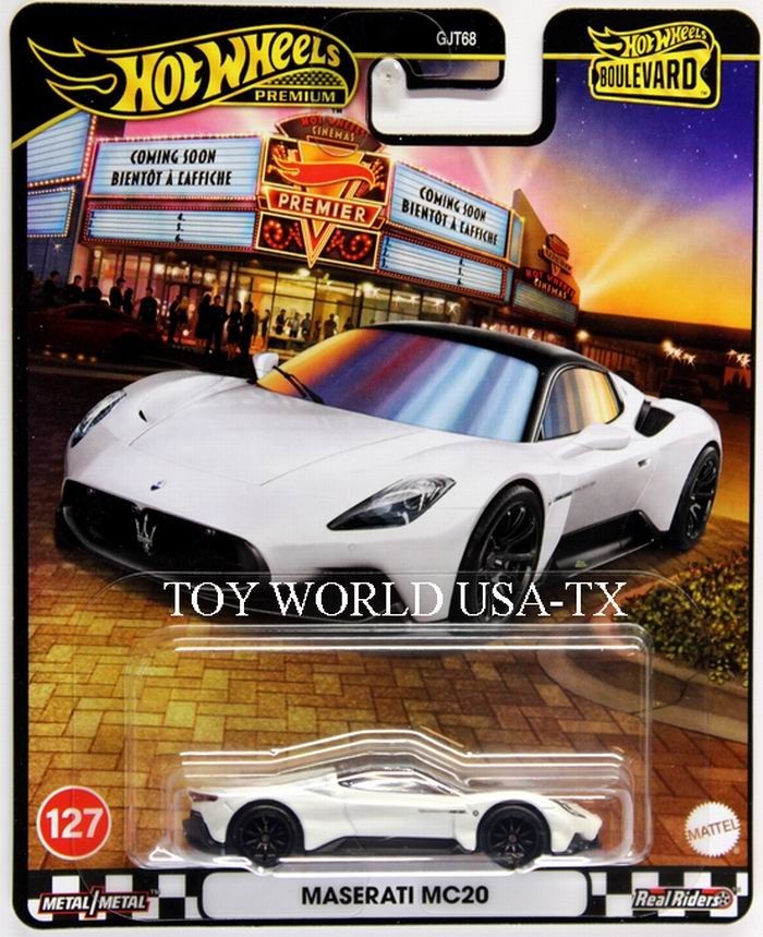 2025 Hot Wheels Premium Boulevard #127 Maserati MC20 | eBay