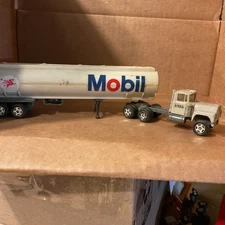 ERTL Die Cast Mack Truck With A Mobil Tanker Trailor. - Early 1980’s