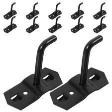 12 Pcs Board Hook Display Hooks for Hanging Retail Metal Shelf Pegs