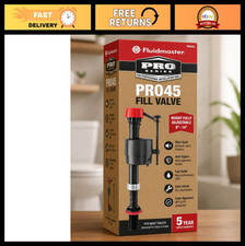 Fluidmaster Pro Series Toilet Fill Valve Replacement - OEM Parts for Easy Instal