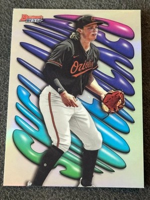 JACKSON HOLLIDAY 2023 BOWMAN'S BEST**SHELLACKED**#SH-4 ORIOLES