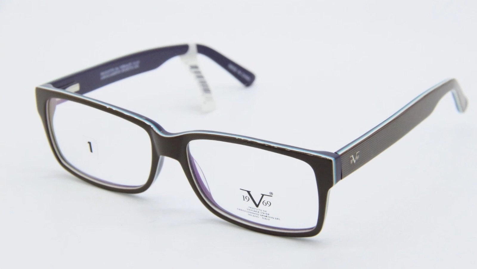 New Versace Vintage 1969 2124 Brown/Purple Frame