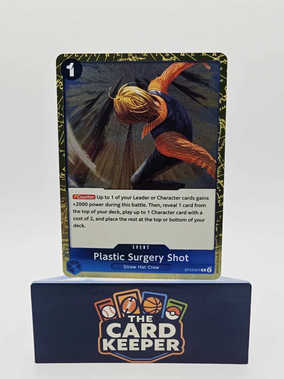Plastic Surgery Shot (Pirate Foil) ST12-017 C One Piece Premium Booster Vol. 2