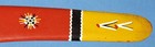 CQ3 Red Fibre Board Traditional Boomerang made by Bill Onus - Right Handed — photo 6