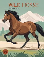 Wild Horse: Wild Horse Coloring Book: A Journey Through Nature's Majesty Portug